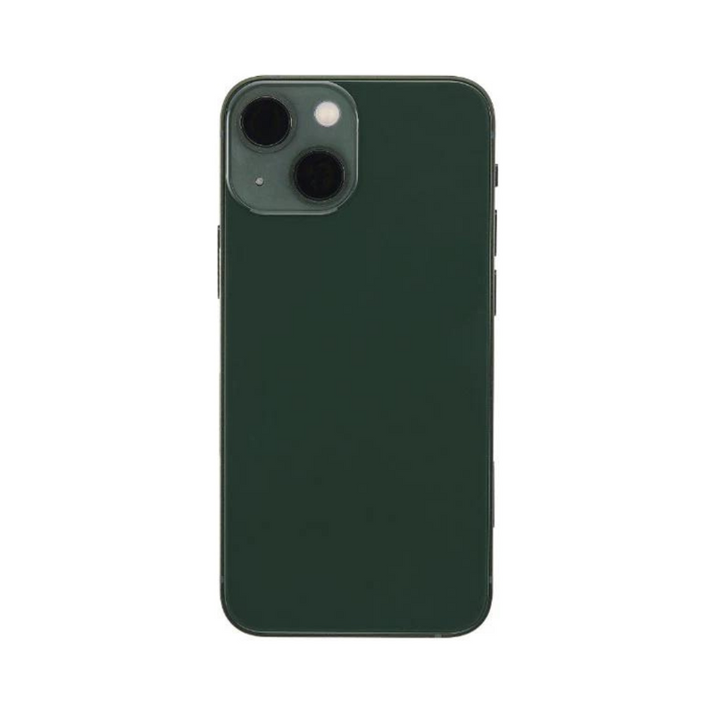 OEM Pulled iPhone 13 Housing (A-/B+ Grade) with Small Parts Installed - Green (with logo)