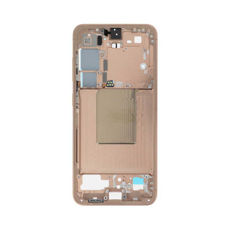 Samsung Galaxy S24 Plus - OLED Assembly with Frame (Service Pack) - Sandstone Orange