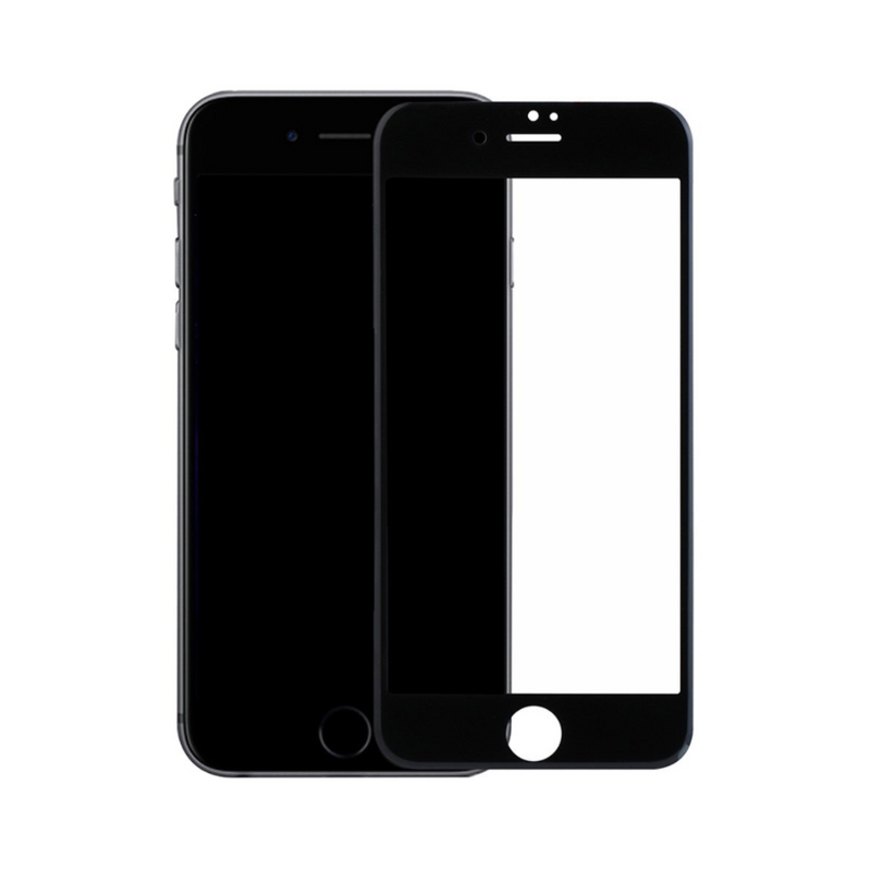 iPhone 8P - Tempered Glass (Super D / Full Glue) (Black)