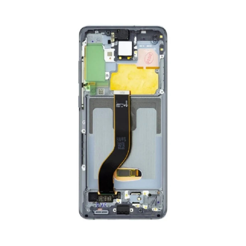 Samsung Galaxy S20 Plus 5G OLED Assembly with Frame - Cosmic Grey (Aftermarket +)