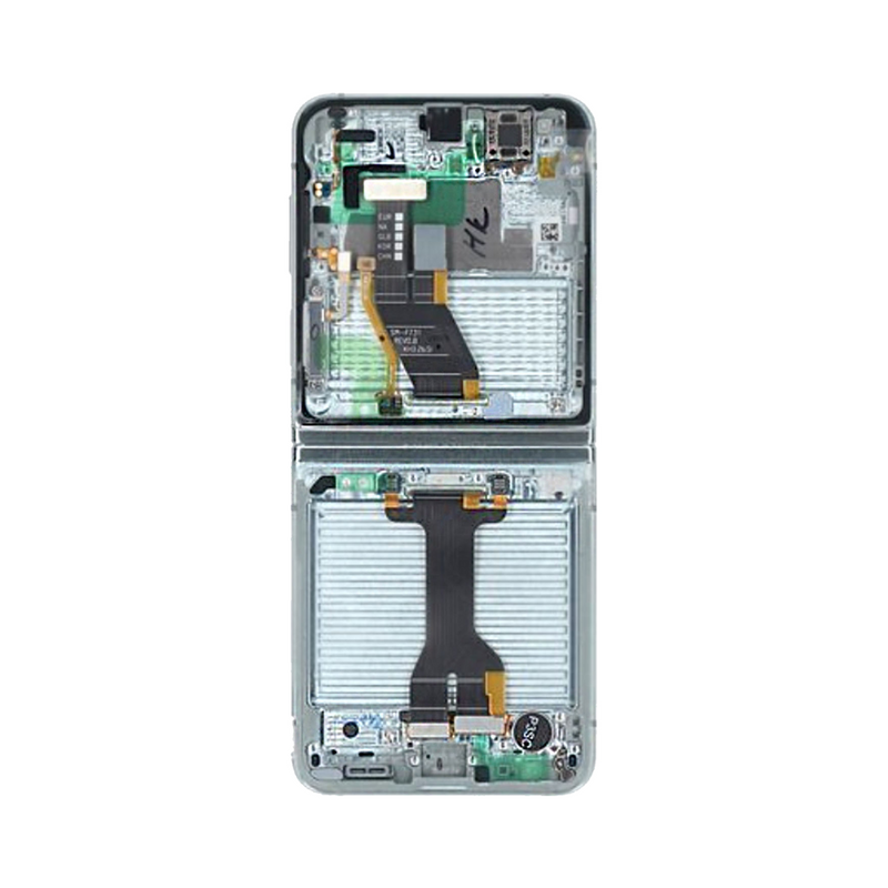 Samsung Galaxy Z Flip 5 LCD Assembly with Frame - Mint (A-/B+ Grade)