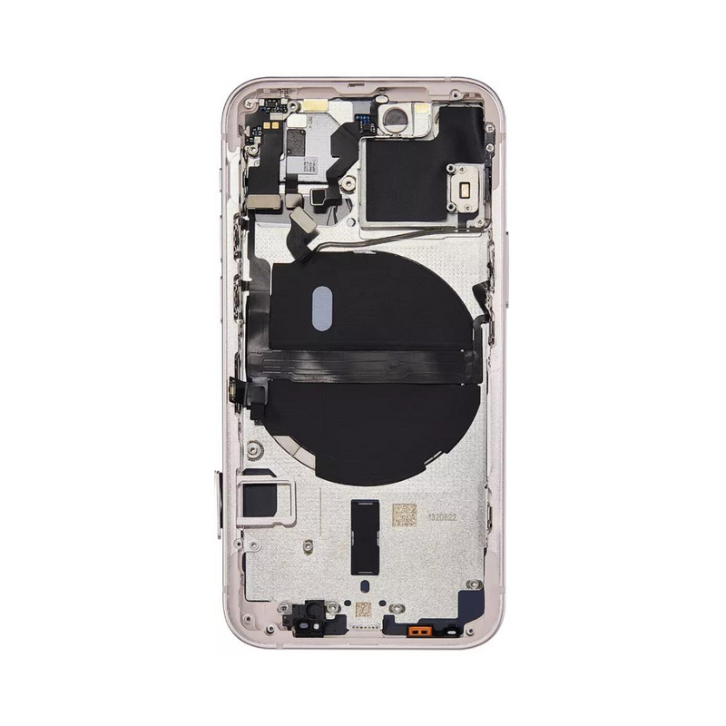 OEM Pulled iPhone 13 Housing (A-/B+ Grade) with Small Parts Installed - Pink (with logo)