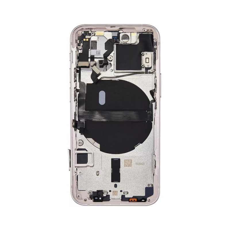 OEM Pulled iPhone 13 Mini Housing (A-/B+ Grade) with Small Parts Installed - Pink (with logo)