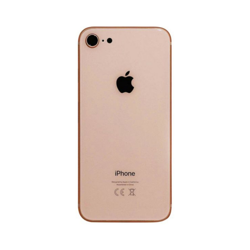 OEM Pulled iPhone 8 Housing (A Grade) with Small Parts Installed - Gold (with logo)