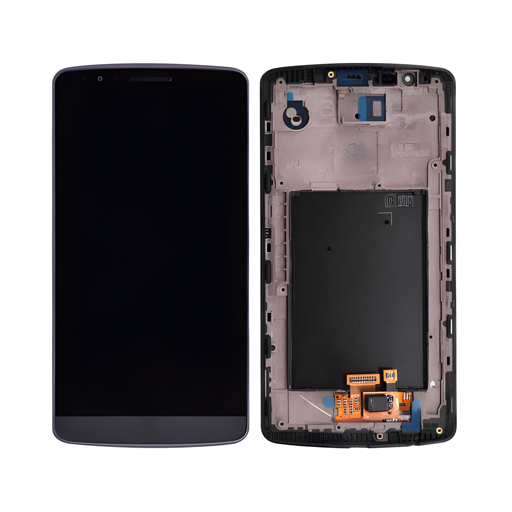 LG G3 LCD Assembly - OEM with Frame (Black)