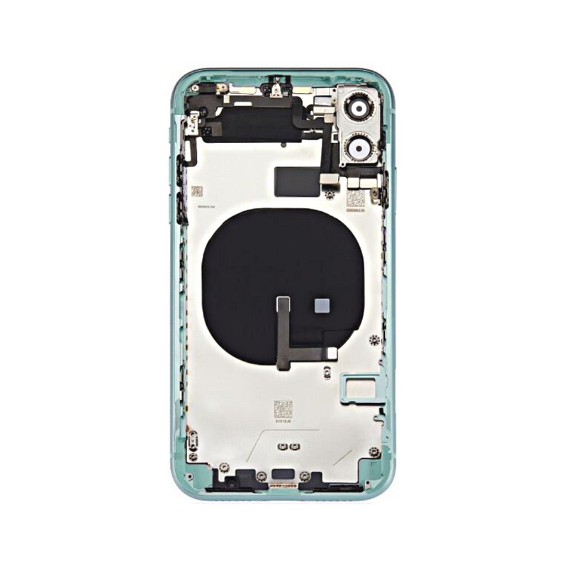 OEM Pulled iPhone 12 Housing (A-/B+ Grade) with Small Parts Installed - Green (with logo)