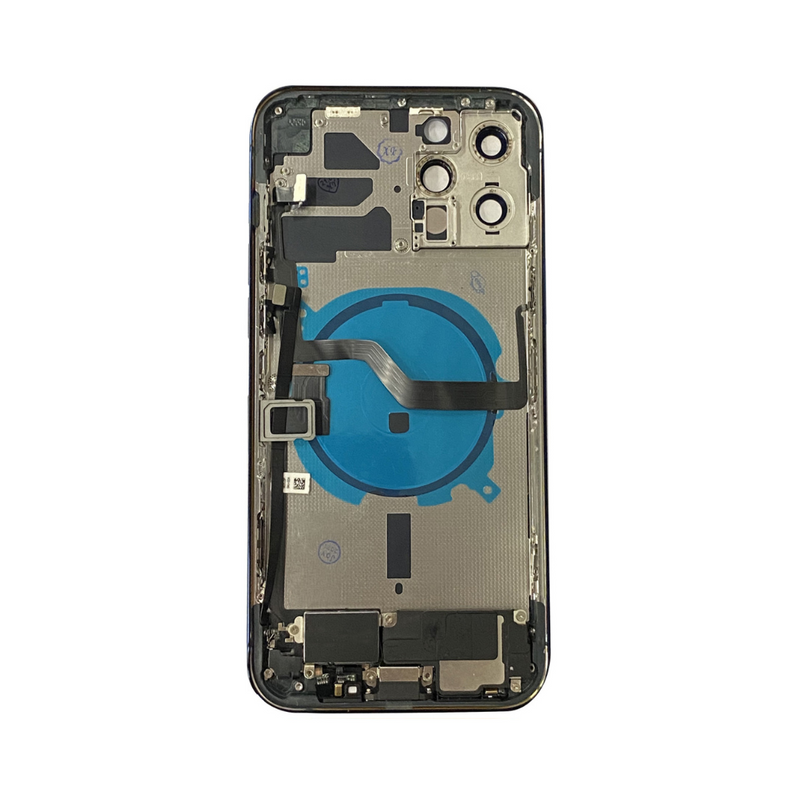 OEM Pulled iPhone 12 Pro Housing (A-/B+ Grade) with Small Parts Installed - Gold (with logo)