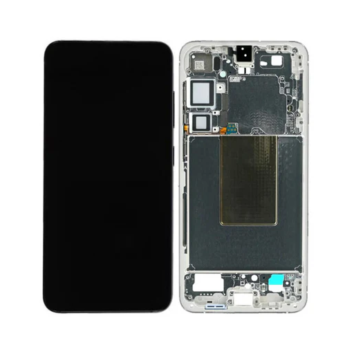 Samsung Galaxy S24 Plus  - OLED Assembly with frame (Glass Change) - Marble Gray