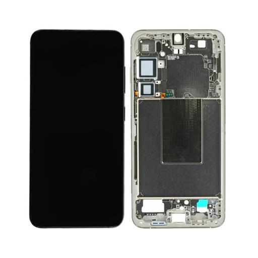 Samsung Galaxy S24 - OLED Assembly with Frame (Service Pack) - Jade Green