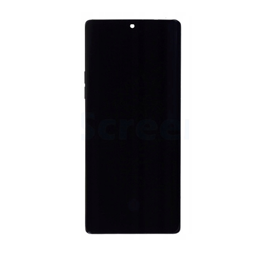 LG Velvet 5G OLED Assembly - OEM with Frame (Black)