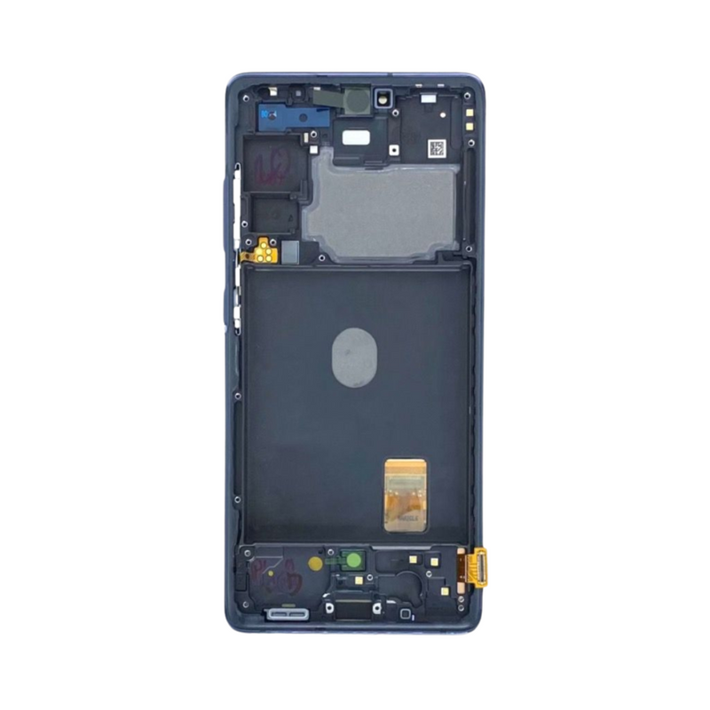 Samsung Galaxy S20 FE - Original Pulled OLED Assembly with frame (A-/B+ Grade) - Cloud Navy