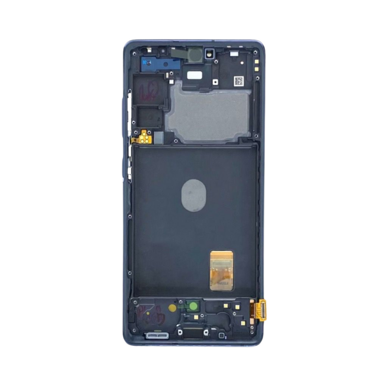 Samsung Galaxy S20 FE 5G OLED Assembly with Frame - Cloud Navy (Aftermarket +)