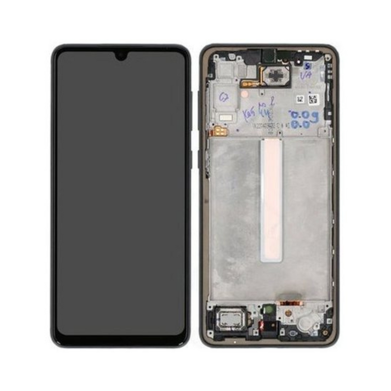 Samsung Galaxy A33 5G OLED Assembly with Frame - Mystic Bronze (Aftermarket +)