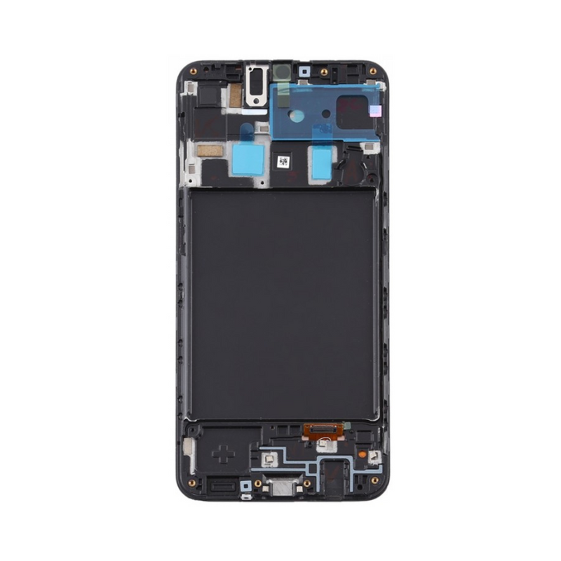 Samsung Galaxy A20 OLED Assembly with Frame - Cream (Aftermarket +)