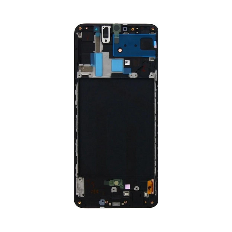 Samsung Galaxy A70 OLED Assembly with Frame - Cream (Aftermarket +)